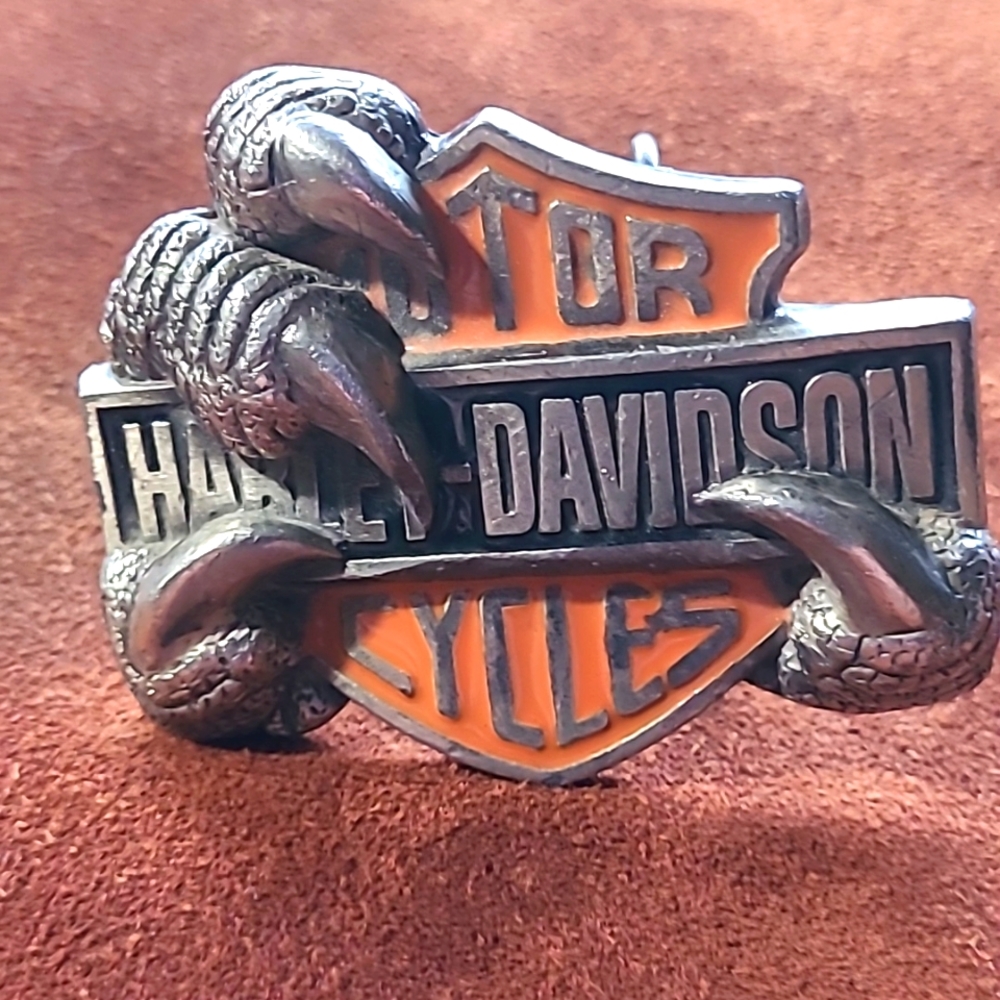 HARLEY DAVIDSON Belt Buckle Eagle Claw